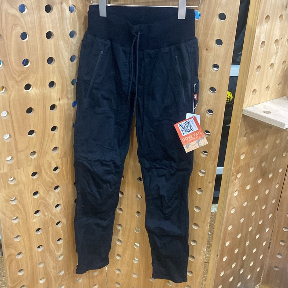 New! Dovetail Workwear, multiple size, Christa DIY, High Performance Black Denim - Picture 1 of 11